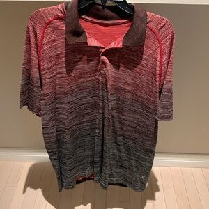 Lululemon metal vent polo shirt